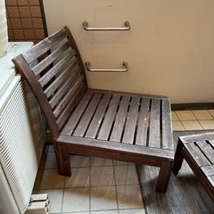 IKEA ガーデンチェア＆テーブルセットの画像