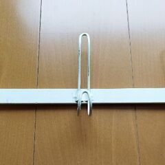 アイアンフック　3連　ホワイト塗装