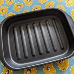 グリルパン　角型パン17×22cm　和平フレイズ　魚焼きグリル活用　鉄製の画像
