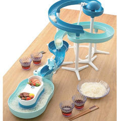 パール金属 ツイストスライダー そうめん流し器 720 ミントブ...