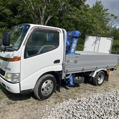 タダノクレーン車です。アルミあおり、荷台FRP。
