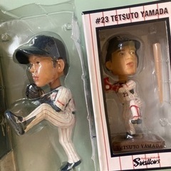 山田哲人　フィギュア　小川泰弘　ボブルヘッド  山田哲人　ヤクルトスワローズ　の画像