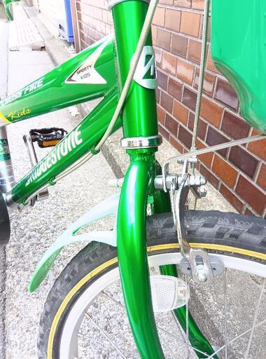 自転車 ジュニア18インチ (ガレーG) 鶴見のクロスバイクの中古あげます