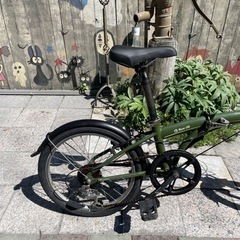 4379】折り畳み ダホンSuvD6 20インチ 後タイヤ新品 28,100円（防犯