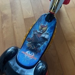 【完売御礼】【幼児用】新古品キックスケーター 仮面ライダーキバ　未使用品 <自転車のオオムラ 静岡店>の画像