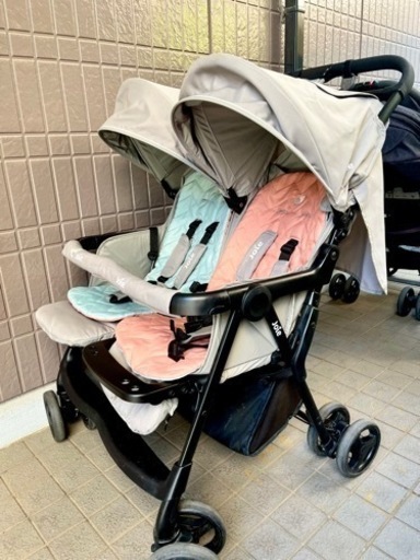 joie エアツイン ネクター＆ミネラル 双子2人乗りベビーカー Joie