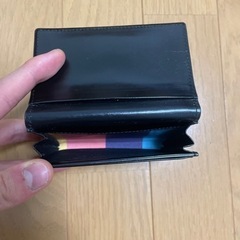Paul Smith ポールスミス　名刺入れ　カードケース 黒色 ブラックの画像