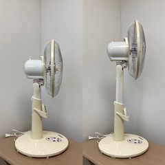 ユアサ　リモコン付き扇風機　YT-3211KRの画像