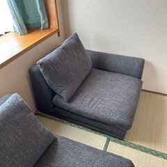 家具 ソファ 2人掛けソファの画像