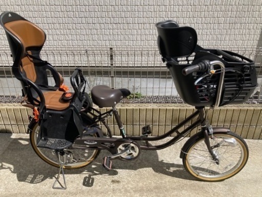 子ども乗せ3人乗り自転車　電動なし