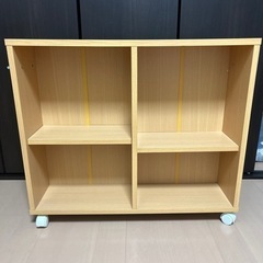 クローゼット押入れ用ブックワゴン２個