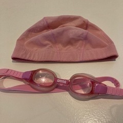 【取引完了】小学生用　水中メガネ　帽子の画像