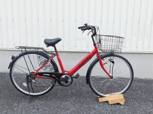 店内でも中古自転車多数販売中! 見に来てください シティサイクル 26