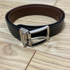 ハンティングワールド　ベルト レザー ブラック ブラウン 黒 茶