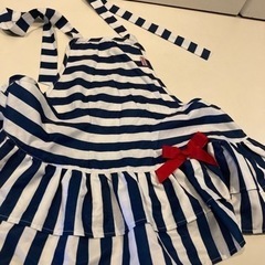 【取引完了】小学生用　エプロンの画像