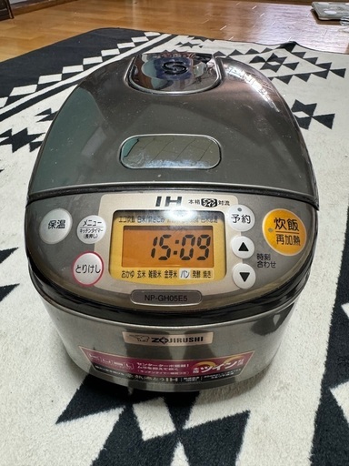 象印3合炊き炊飯器