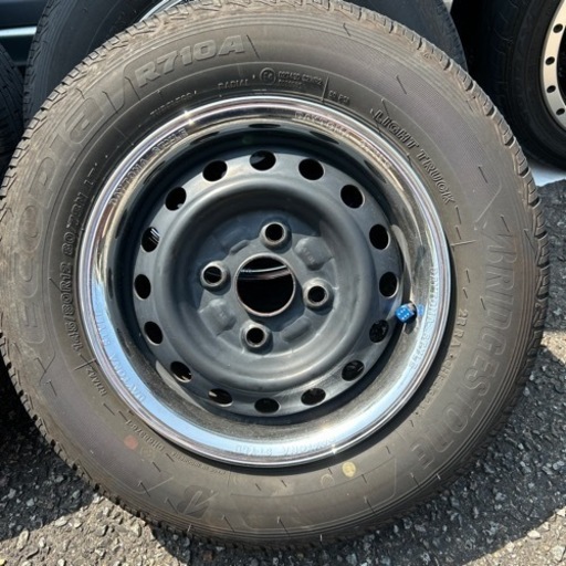 ◆ハイゼットs700v純正にデイトナスタイルホイールリング◆