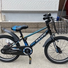 自転車 18インチ　小学生用　クロスバイク