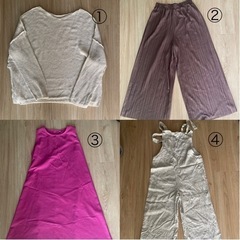 ４点まとめ売り　SHENERY/しまむら/coca/zara