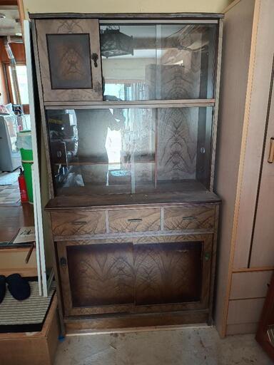 [値下中]昭和レトロ 収納棚 キャビネット