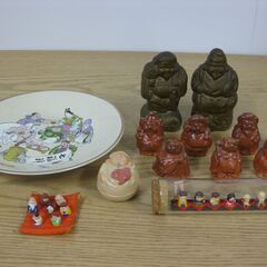 置物 陶器製 七福神 色々 まとめて 13点セット 七福たぬき ...