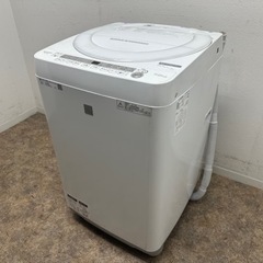 シャープ　SHARP　全自動洗浄機　７.０ｋｇ　ステンレス槽　プレウォッシュコース　２０１８年製　ＥＳ－Ｇ７Ｅ５－ＫＷ