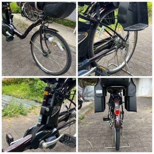 最終値下げ Panasonic BE-ENMD635T 電動アシスト自転車 ギュット DX 子供乗せ前後 前22/後26型 13.2ah 3段変速 ビターブラウン Gyutto