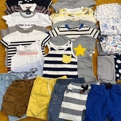 ①100 男の子　夏服まとめ売り！