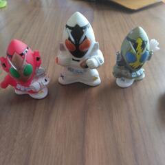 仮面ライダーフォーゼ　ソフビおもちゃ ミニカーの画像