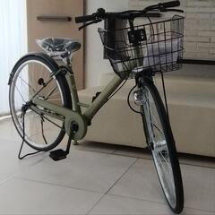 【新車】自転車 クロスバイク 26型の画像