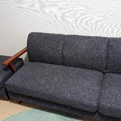 【取引中】高級ソファ+スツール
