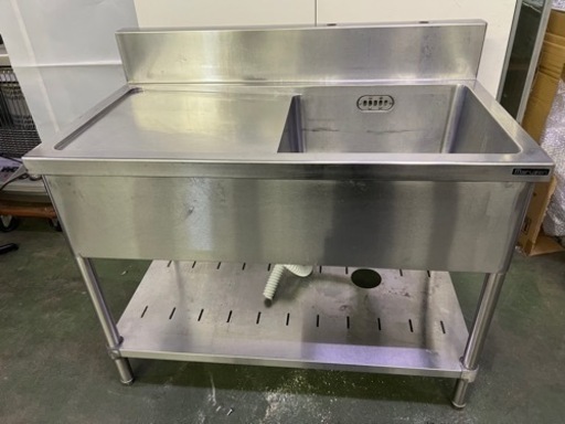 マルゼン1槽シンク 1050x600x800(+150)