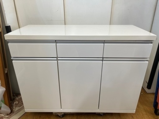 N638★ニトリ製★バーカウンター★カウンターテーブル★幅1195mm