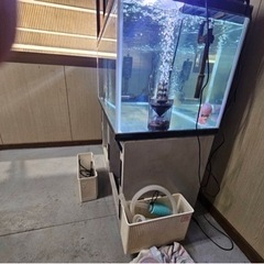 水槽台　スチール製　オーダーメイドの画像
