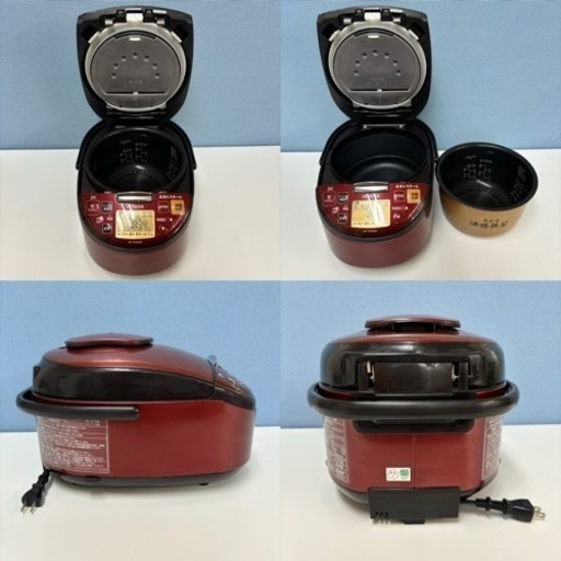I555 ? HITACHI 圧力スチーム炊飯ジャー 5.5合炊き ⭐ 動作確認済 ⭐ クリーニング済