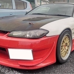 S15 シルビア 格安Vertex フロントバンパー カナード サイドステップ 格安