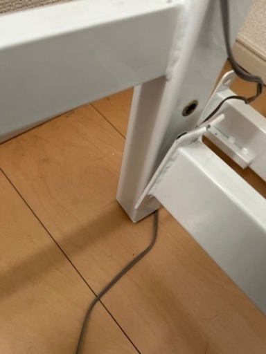 ニトリ　ロフトベッド　アルルN  ホワイト