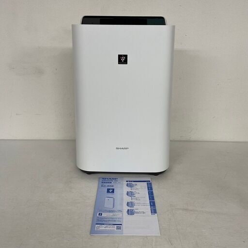 【SHARP】 シャープ 加湿 空気清浄機 プラズマクラスター 13畳モデル KC-R50-W 2022年製 N0082