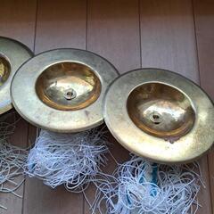 青森ねぶた手振り鉦　二点セットの画像