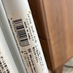 3m のぼり旗　竿ポール　白色 6本セット　フラッグポールの画像