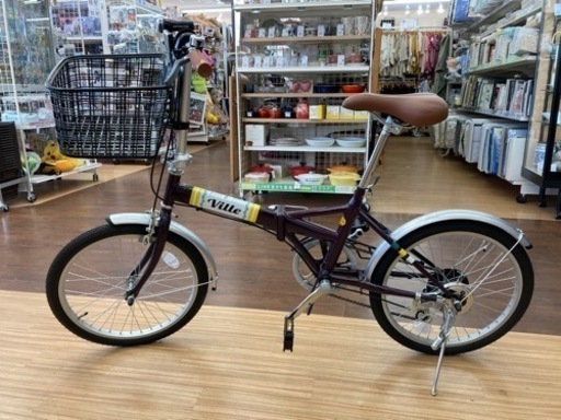 ville 折りたたみ自転車のご紹介‼︎