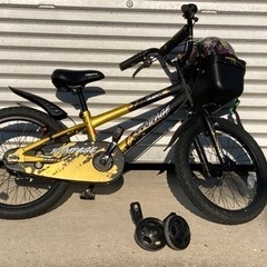 取引中　自転車　18インチ　スタンドなし美品