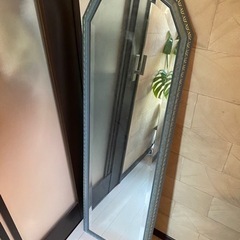 アンティークミラー,姿見,全身ミラー,鏡,アーチミラー,韓国雑貨,韓国ミラー,家具 ミラー/鏡の画像