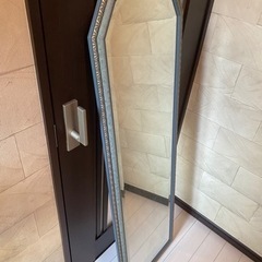 アンティークミラー,姿見,全身ミラー,鏡,アーチミラー,韓国雑貨,韓国ミラー,家具 ミラー/鏡の画像