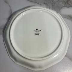ロ2405-846 ウェッジウッド ワイルドストロベリー オクタゴナルディッシュ 大皿プレート直径約24.5cm 中古美品の画像