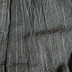 浴衣 メンズ 帯付き グレーの画像