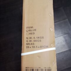 ペットカート　新品　1台1500円　途中まで組み立て済み　未使用　赤1台の画像