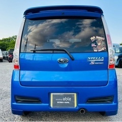 【支払総額9.8万円】ステラカスタムRS車検令和6年11月即日納車okフルセグTV Sエディション スーパーチャージャー 修復歴無し 内外装良好の画像