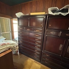 家具 収納家具 キャビネット　桐タンス