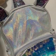 キッズリュック  ユニコーン  ペガサス  キラキラ  スパンコールの画像